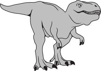 Fototapeta premium dinosaur tyrannosaurus
