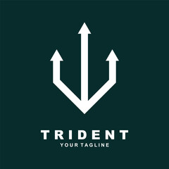 Trident Logo Template vector icon