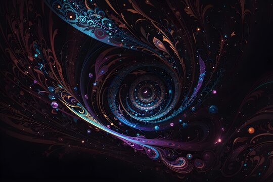 high quality  psychedelic background