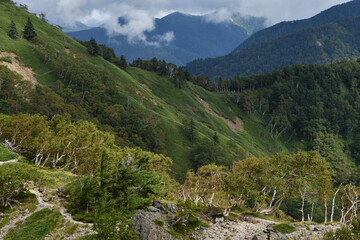 仲秋の日光白根山