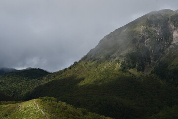 仲秋の日光白根山