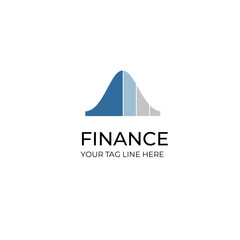 Finance logo design vector template. Business finance logo design template.