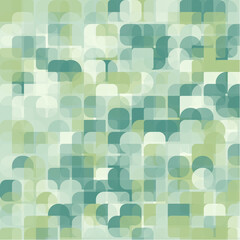 Modern Green Palette shades abstract background - Geometric Modern Pattern 