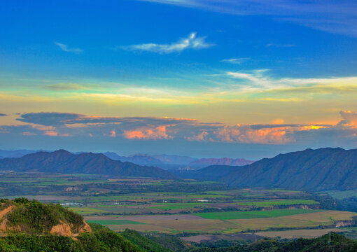 valley of the spears in ibague tolima colombia dry forest HDR
