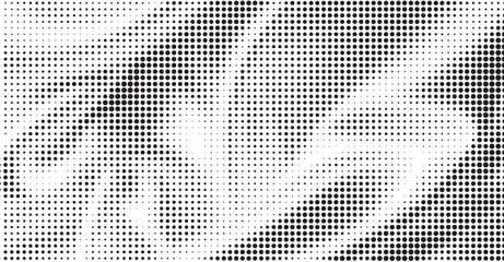 Fototapeta premium Halftone dotted background. Dotted pattern with circles, dots, point large scale. Design element for web banners, posters, cards, wallpapers, sites. 