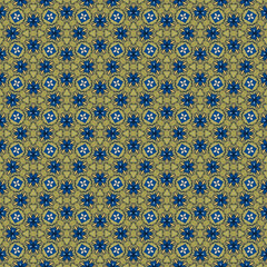 seamless pattern with flowers