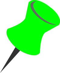 The Green Pin for Pointer