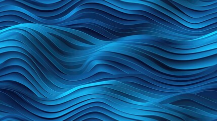 blue ocean waves seamless pattern texture background wallpaper