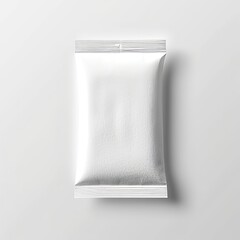 packaging sachet mockup, Can be used for candy, chocolate bar, food branding, packaging, advertisement, Generative Ai