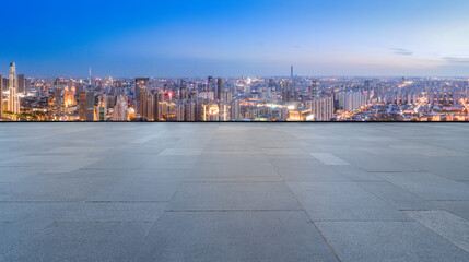 China's modern urban architectural landscape skyline..