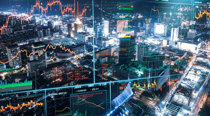 Aerial photography of Suzhou Financial Center