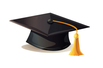 College and university graduation symbol, ai generated