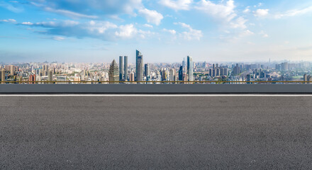 Aerial photography of modern urban architectural landscape in Zhuhai, China