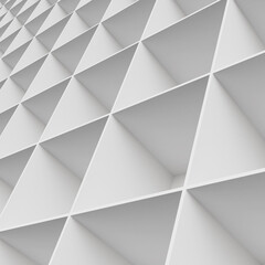 3d clean white diagonal line cube block geometric background wallpaper
