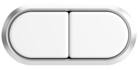 3D button. Scoreboard. 3D illustration.