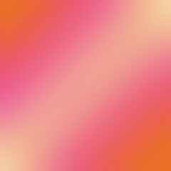 Orange and pink blur streak