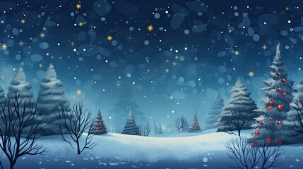 Naklejka premium christmas background created using generative AI tools