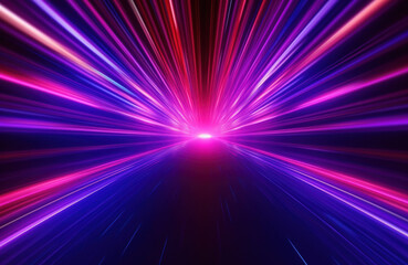 Neon light wave background, 3d Rendering, Abstract Background, Light Background, Color Background