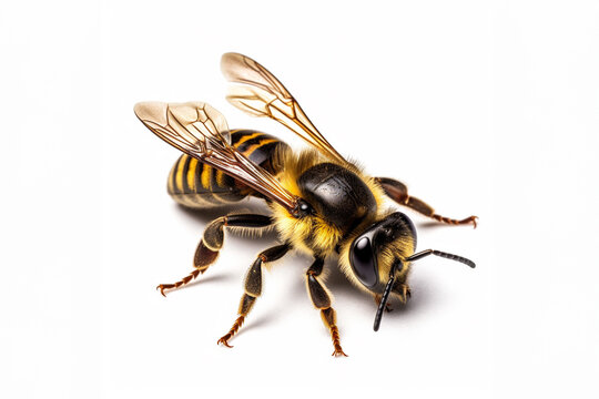 Beautiful bee. Generative AI