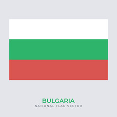 National Flag of bulgaria vector design, bulgaria flag transparent design vector png