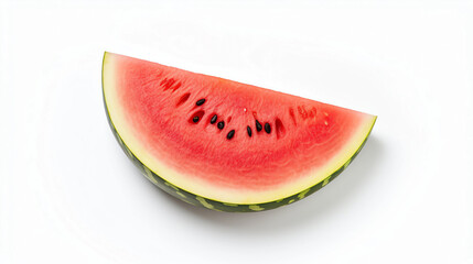 Fresh watermelon on a white background
