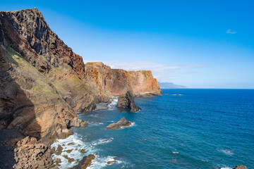 Fototapeta na wymiar beautiful scenery of Madeira island