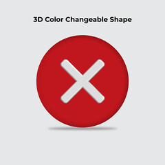 Fototapeta premium Close check mark