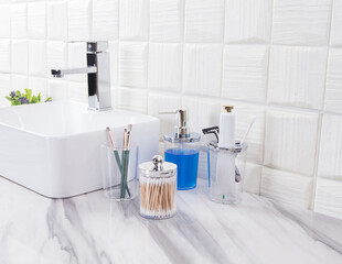 Bathroom supplies for home use