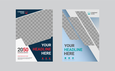 Creative corporate book cover design