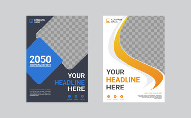 Creative corporate book cover design