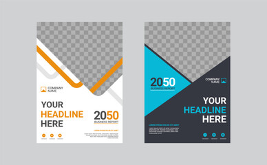 Creative corporate book cover design