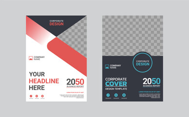 Creative corporate book cover design