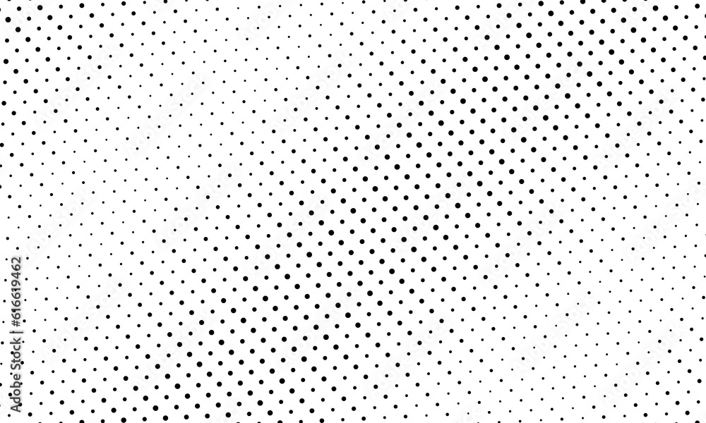 Poster monochrome polka dot pattern background vector design