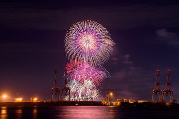 夏の終わりの夢洲超花火