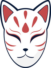 Japanese fox mask