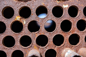 Zugfriedhof in der Salar de Uyuni in Bolivien