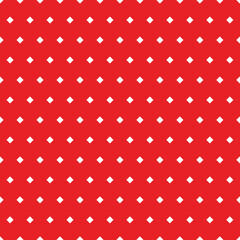 abstract monochrome geometric dot pattern with red background.