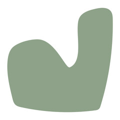 decorative abstract blob 87