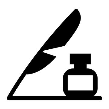 recommend clip art: Quill icon