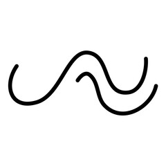 curve line illustration element