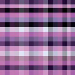 Rainbow plaid. Seamless tartan pattern. Cell. Suitable for fashion textiles and graphics, packaging. the Madras palette. Vector.