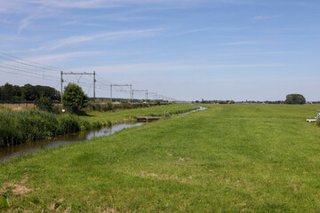 Meadows in the southern part of the Zuidplaspolder