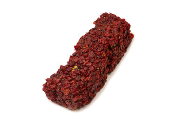 Sweet roll with pomegranate and nuts, turkish sweets.