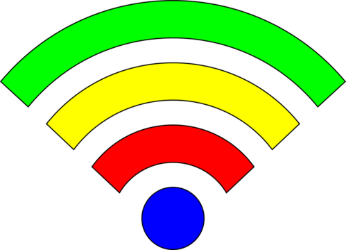 Wifi Icon With Color