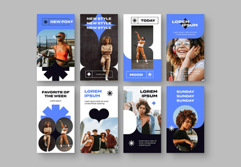 Modern Social Media Story Templates