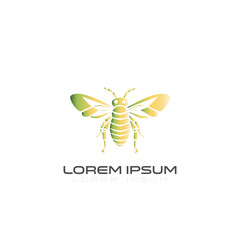 Best Honey bee logo. Hand drawn engraving style illustrations.  Business Bee logo design . Bee logo vector minimalist graphic vector. 