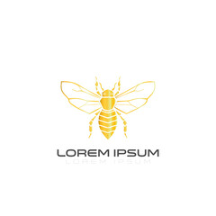 Best Honey bee logo. Hand drawn engraving style illustrations.  Business Bee logo design . Bee logo vector minimalist graphic vector. 