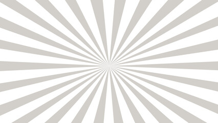 Grey and white sunburst background