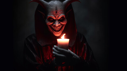 creepy monster clown