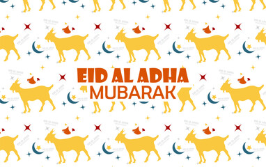 eid al-Adha seamless pattern vector art